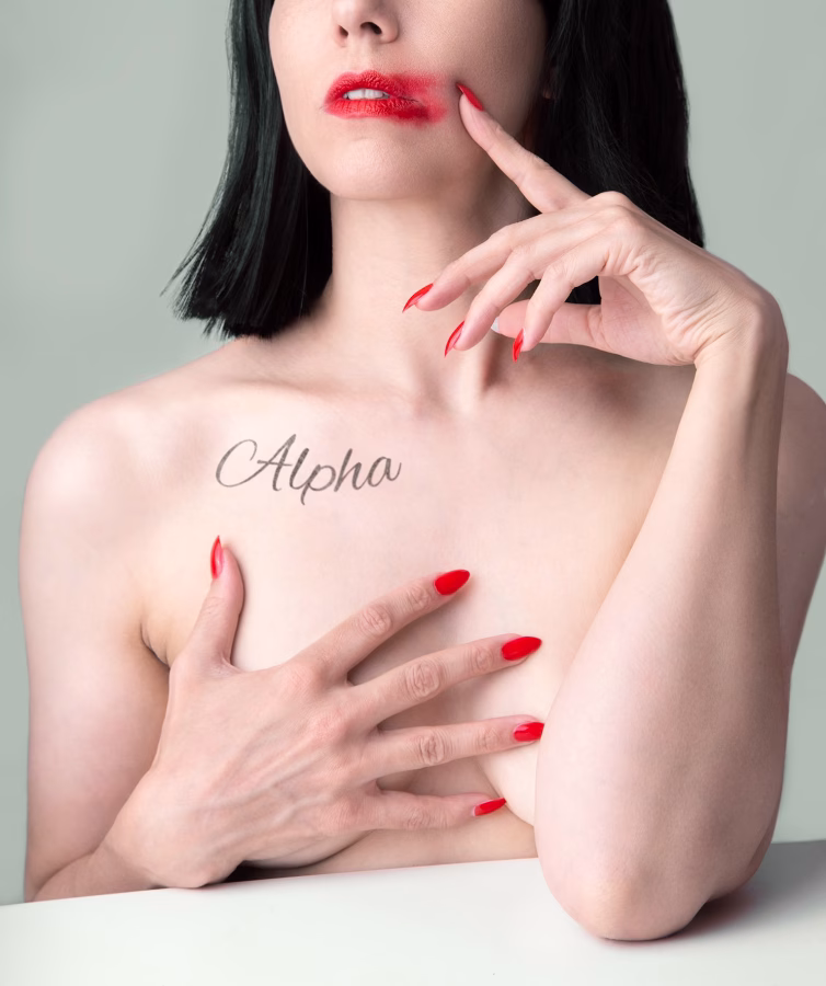 fine art photo of confident woman