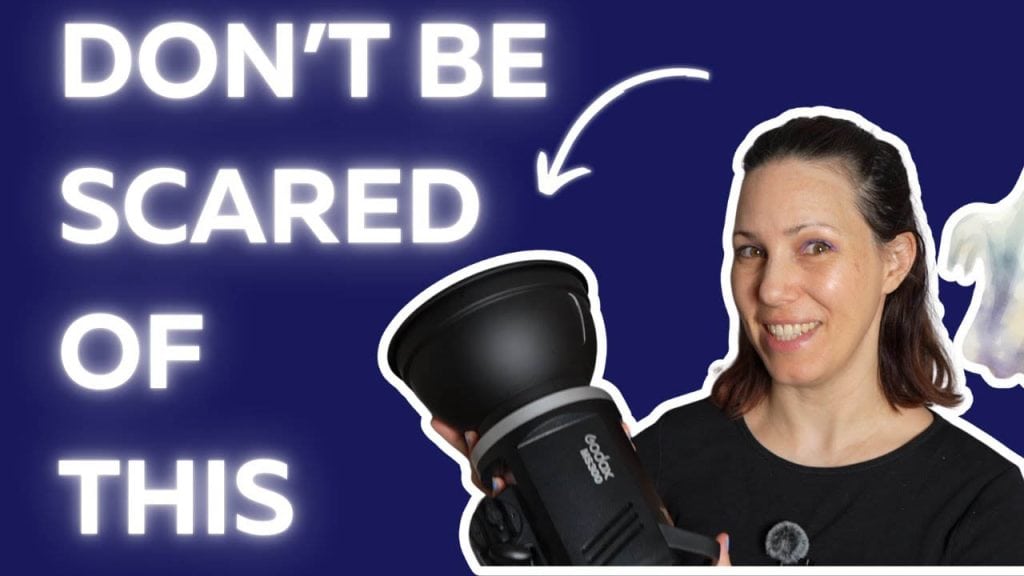 image of a youtube video thumbnail in a post about the best home studio photography setup
