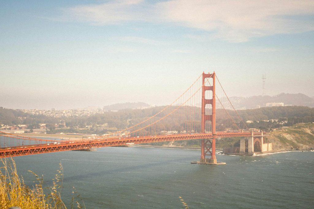 cinematic photography photo of the golden gate bridge